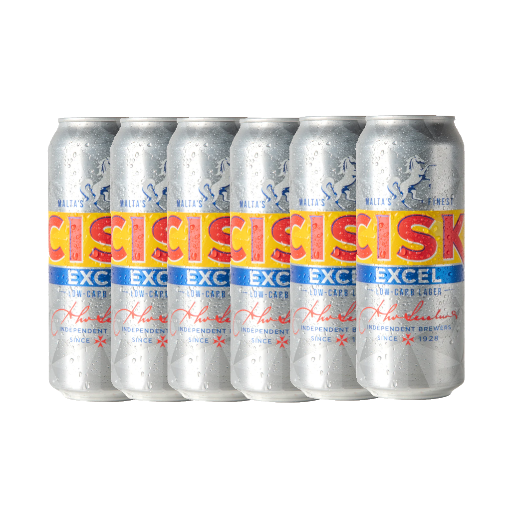 Cisk Excel 50cl Can - 6 Pack