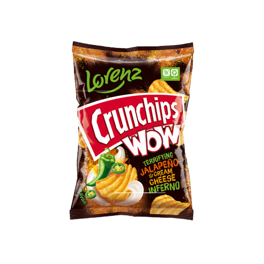 Lorenz Crunchips Wow Jalapeno GF 110g