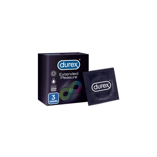 Durex Extended Pleasure Condoms 3 Pack