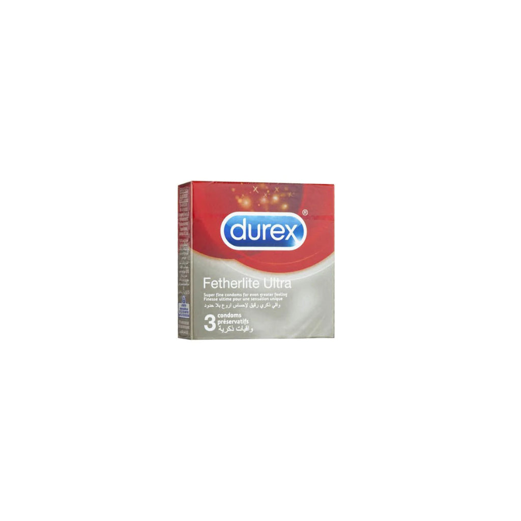 Durex Featherlite Ultra Condoms 3 Pack