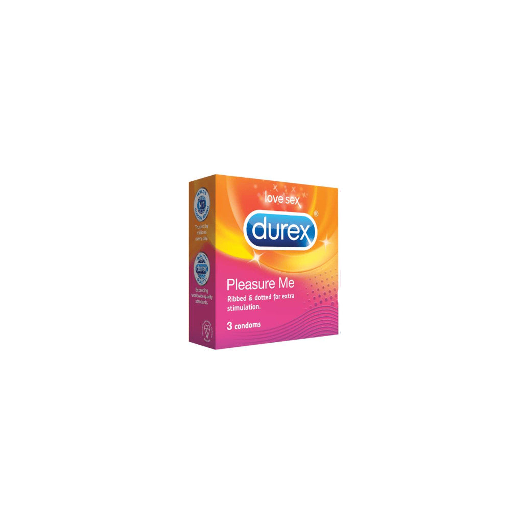 Durex Pleasure Me Condoms 3 Pack