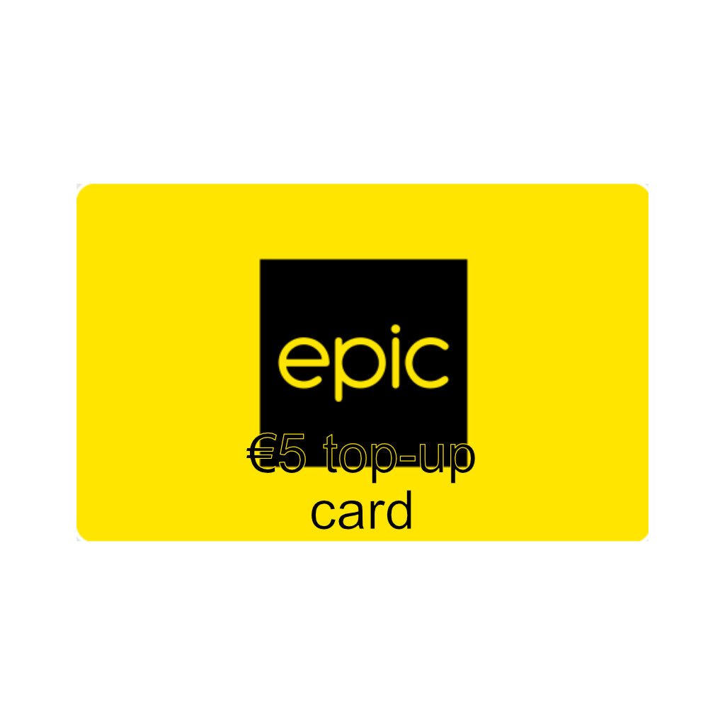 Epic €5 Top Up Card