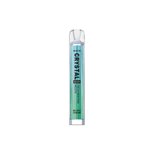 Crystal Bar Fresh Menthol Mojito Vape 600 Puff