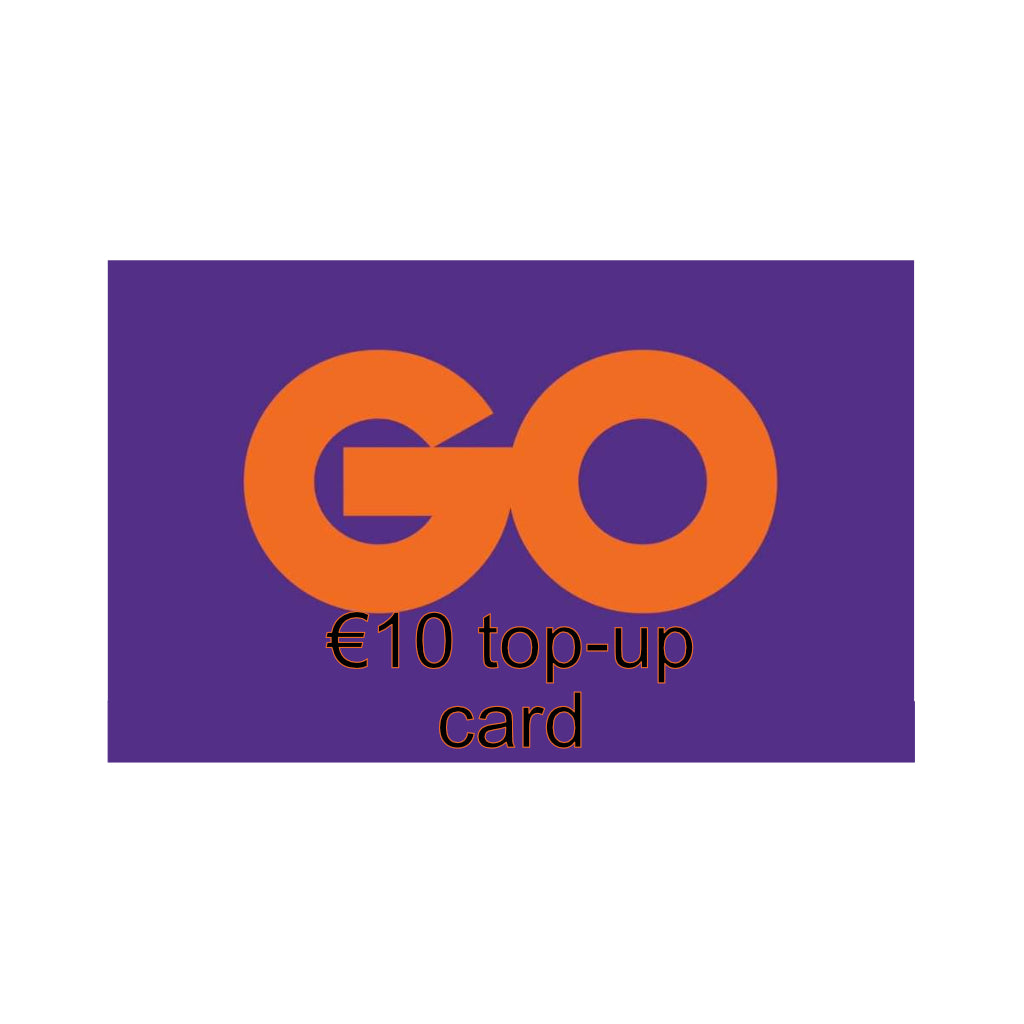 Go €10 Top Up Card