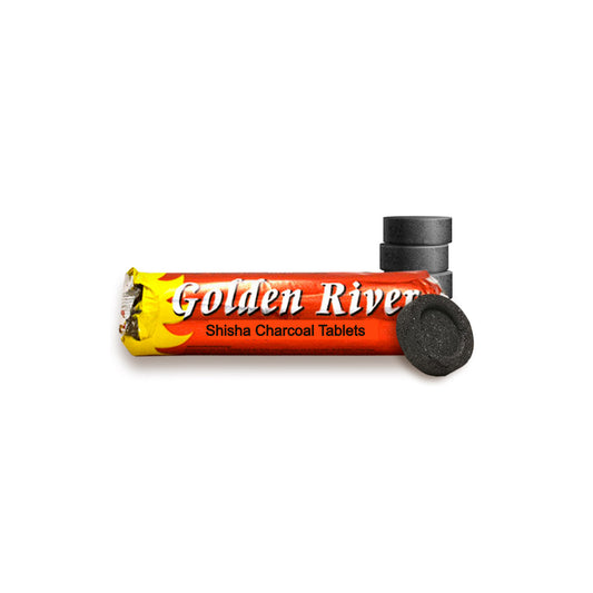 Golden River Shisha Charcoal 40 mm x 10