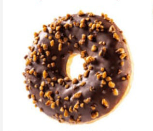 Hazelnut Donut With Topping