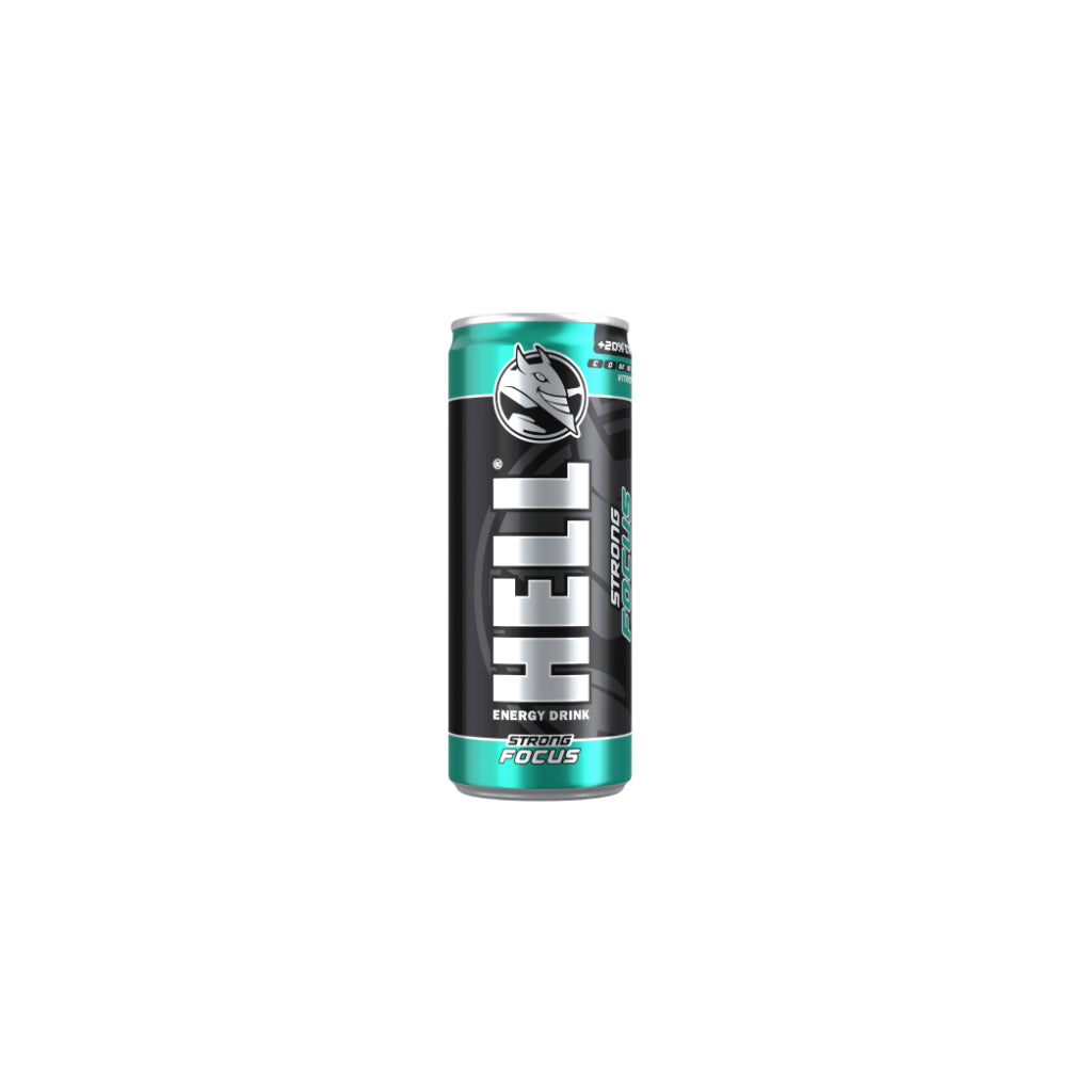 Hell Strong Focus Energy Drink - 25cl Can