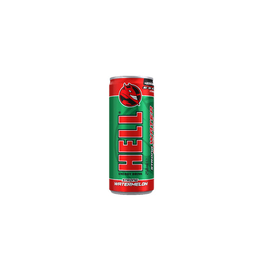 Hell Strong Watermelon Energy Drink - 25cl Can