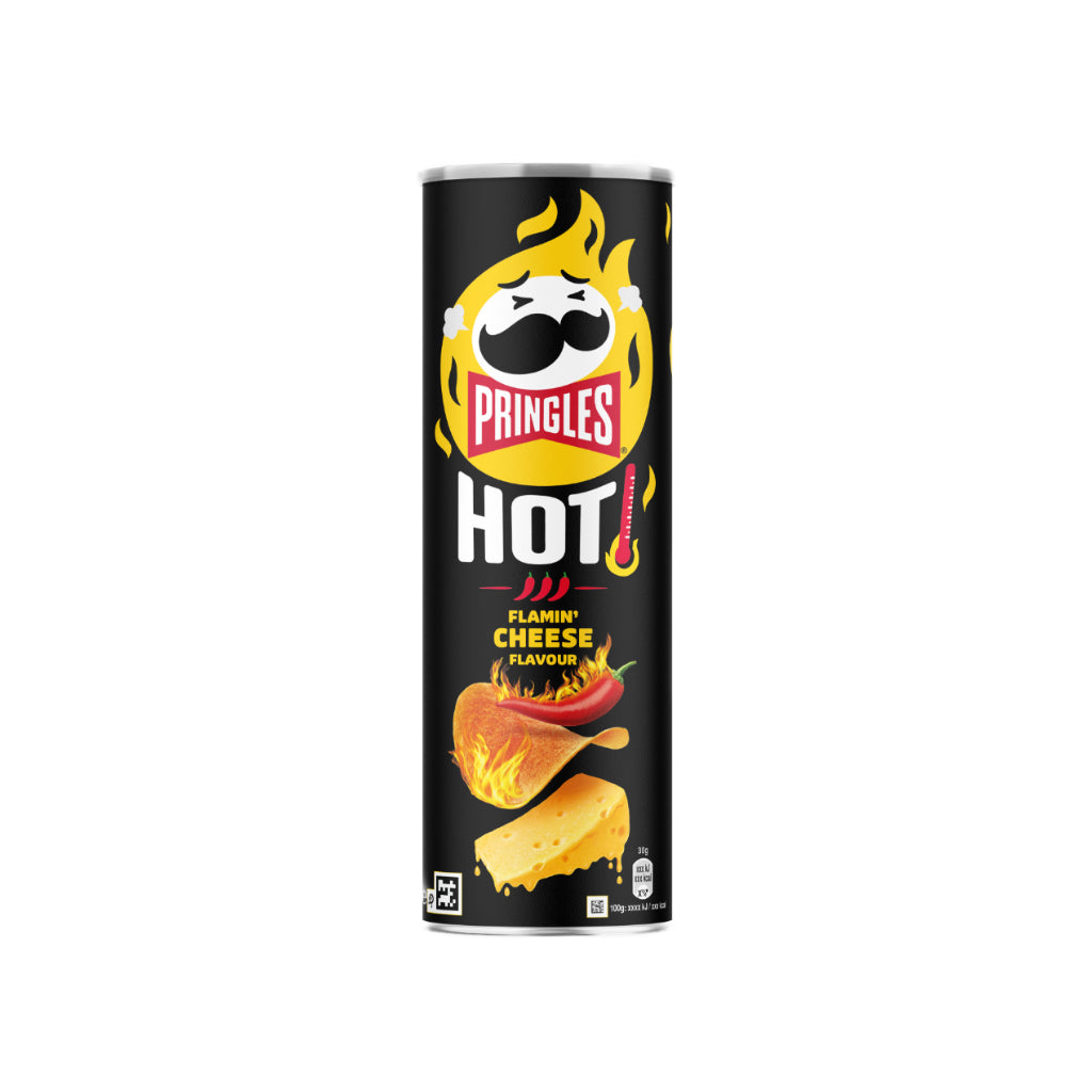 Pringles Hot Flamin Cheese 160g