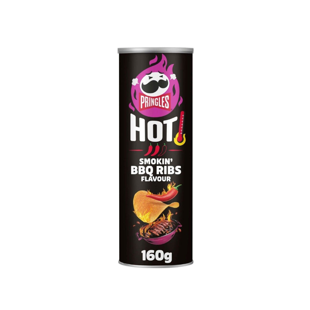 Pringles Hot Smoking BBQ Ribs 160g