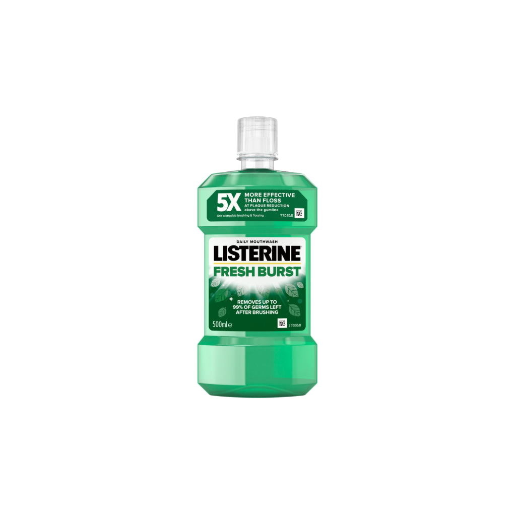 Listerine Fresh Burst Mouthwash 500ml