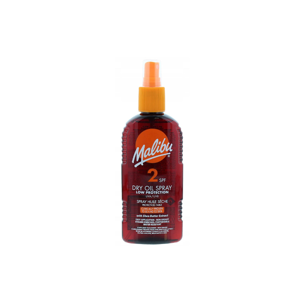 Malibu Dry Oil Spray SPF2 200ml