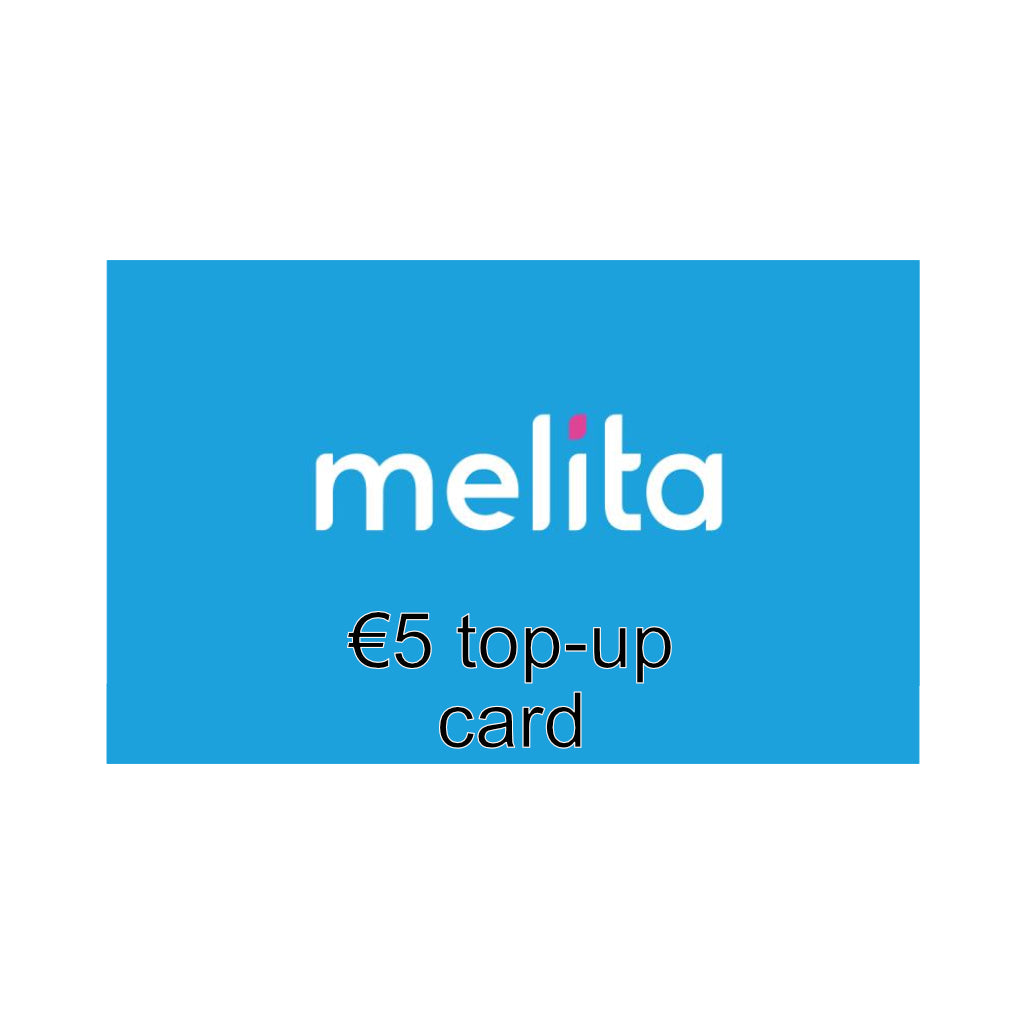 Melita €5 Top Up Card