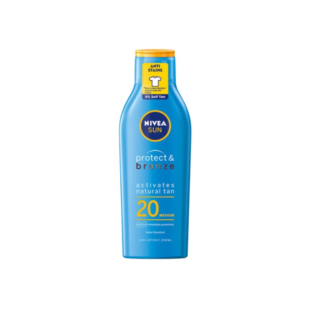 Nivea Sun Protect & Bronze SPF20 200ml