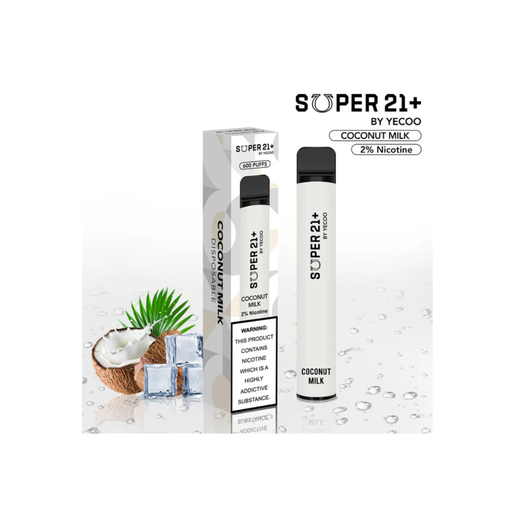 Super 21 Coconut Milk Disposable Vape 800 Puff