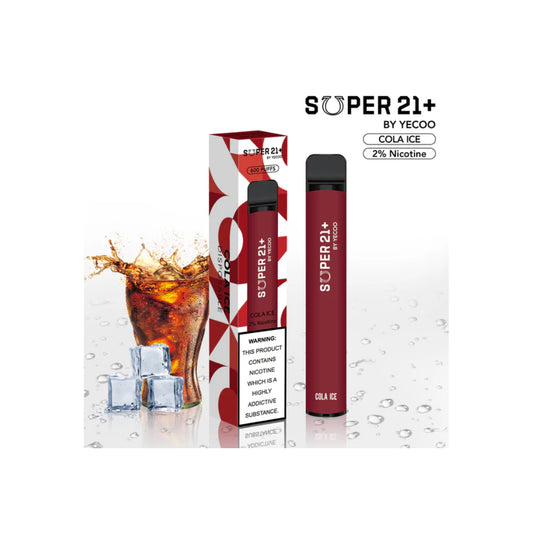 Super 21 Cola Ice Disposable Vape 800 Puff