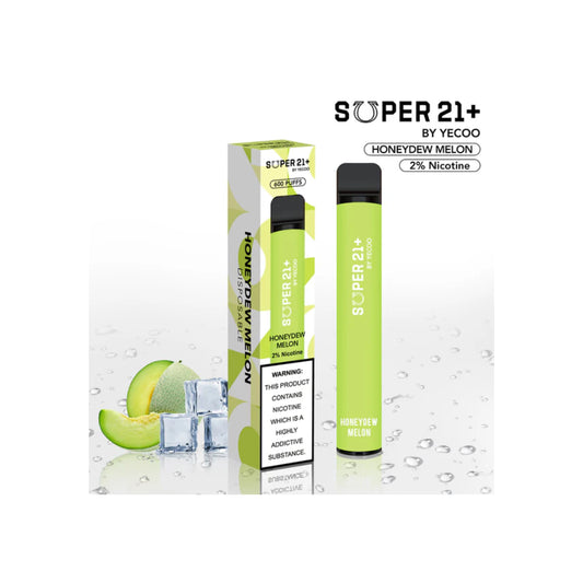 Super 21 Honeydew Melon Disposable Vape 800 Puff