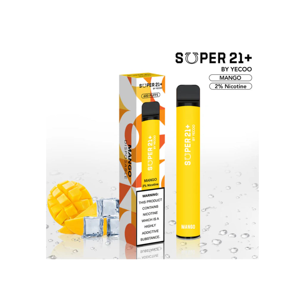 Super 21 Mango Disposable Vape 800 Puff