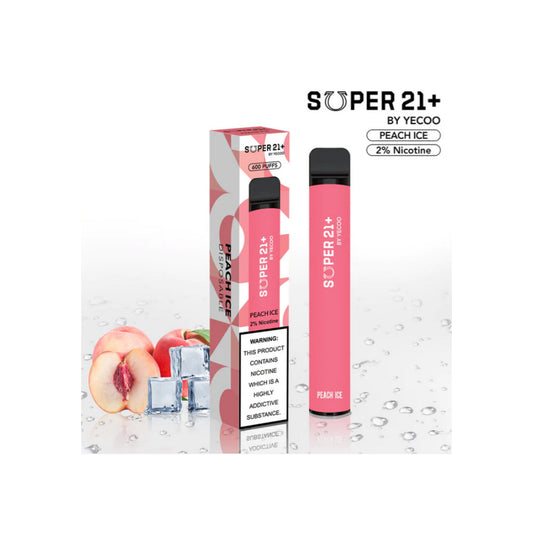 Super 21 Peach Ice Disposable Vape 800 Puff