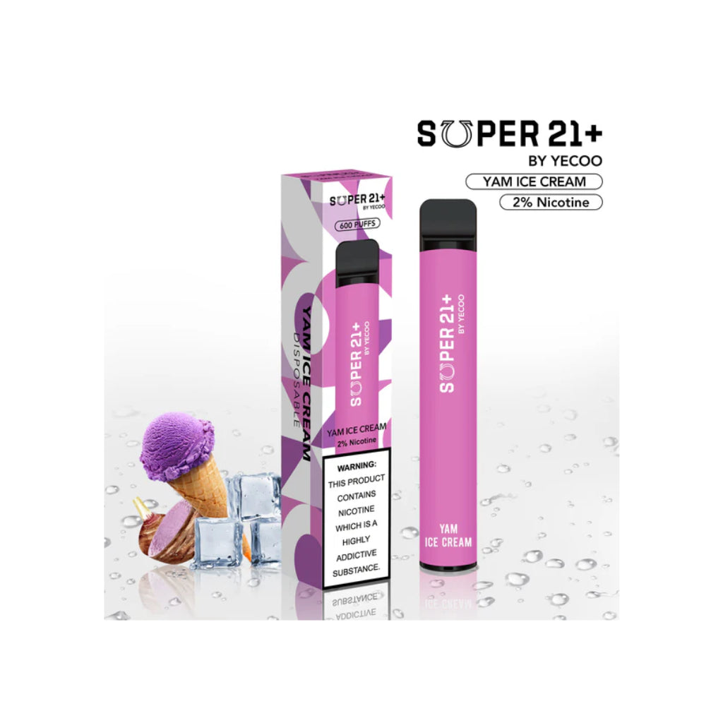 Super 21 Yam Ice-Cream Disposable Vape 800 Puff