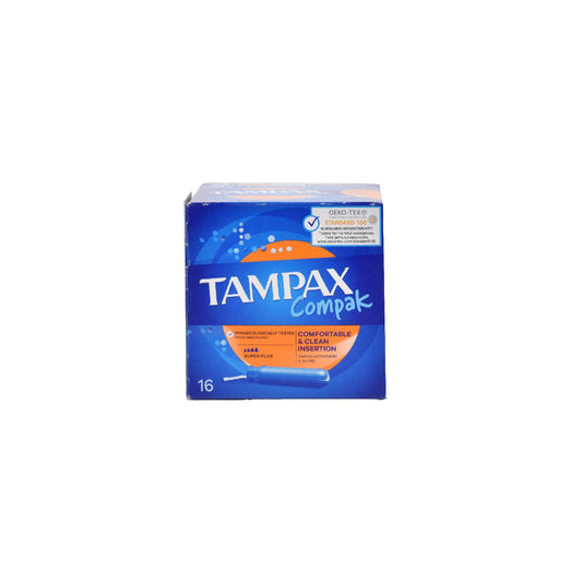 Tampax Super Plus Compak 16 Pack