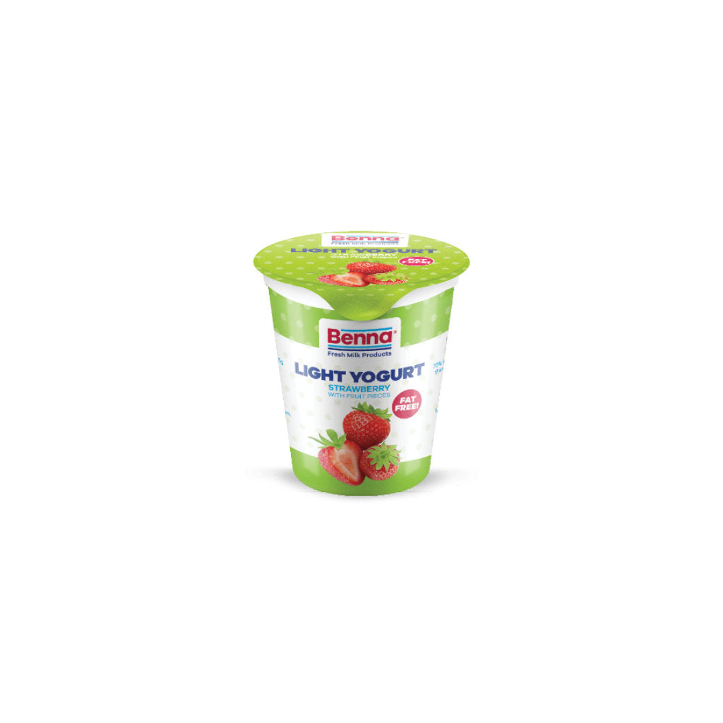 Benna Strawberry Light Yoghurt 150g