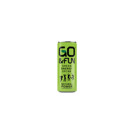 GO & Fun Green Energy - 25cl Can