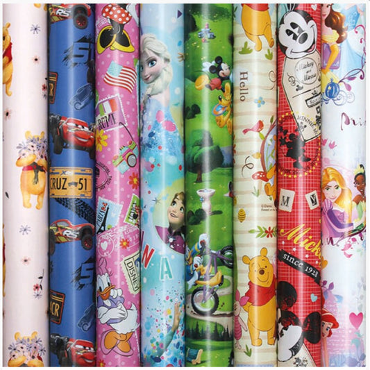 Gift Wrap Disney Motifs