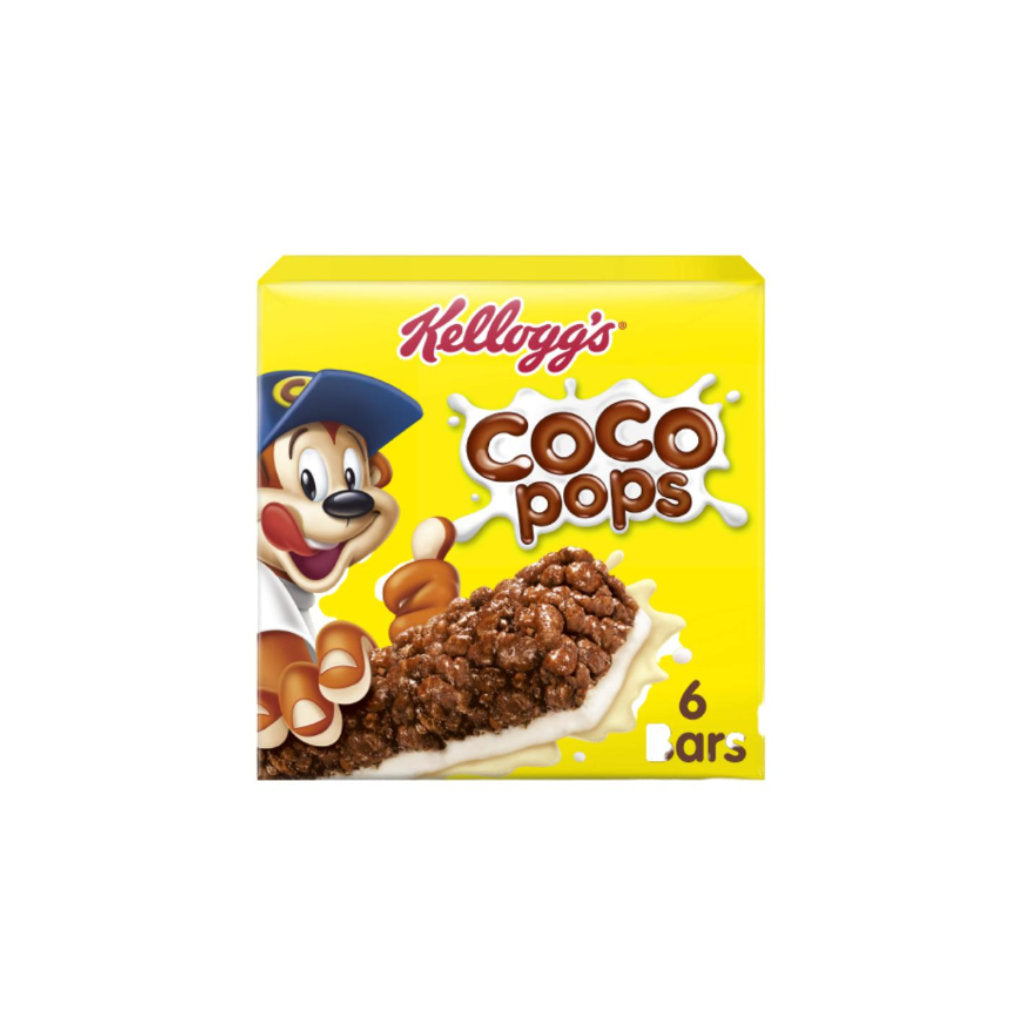 Kelloggs Coco Pops Cereal Bars 6Pk