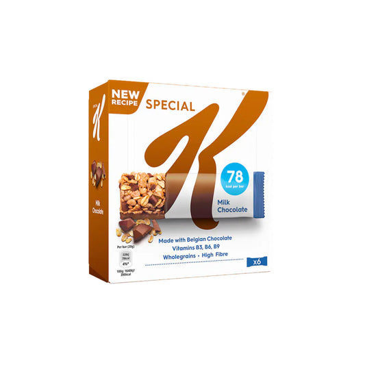 Kelloggs Special K Milk Chocolate Cereal Bars 6Pk