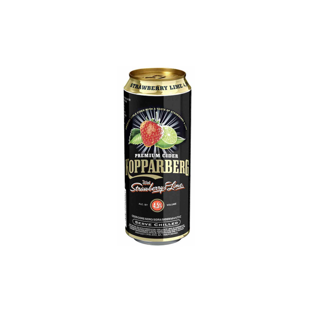 Kopparberg Strawberry & Lime Cider 50cl Can