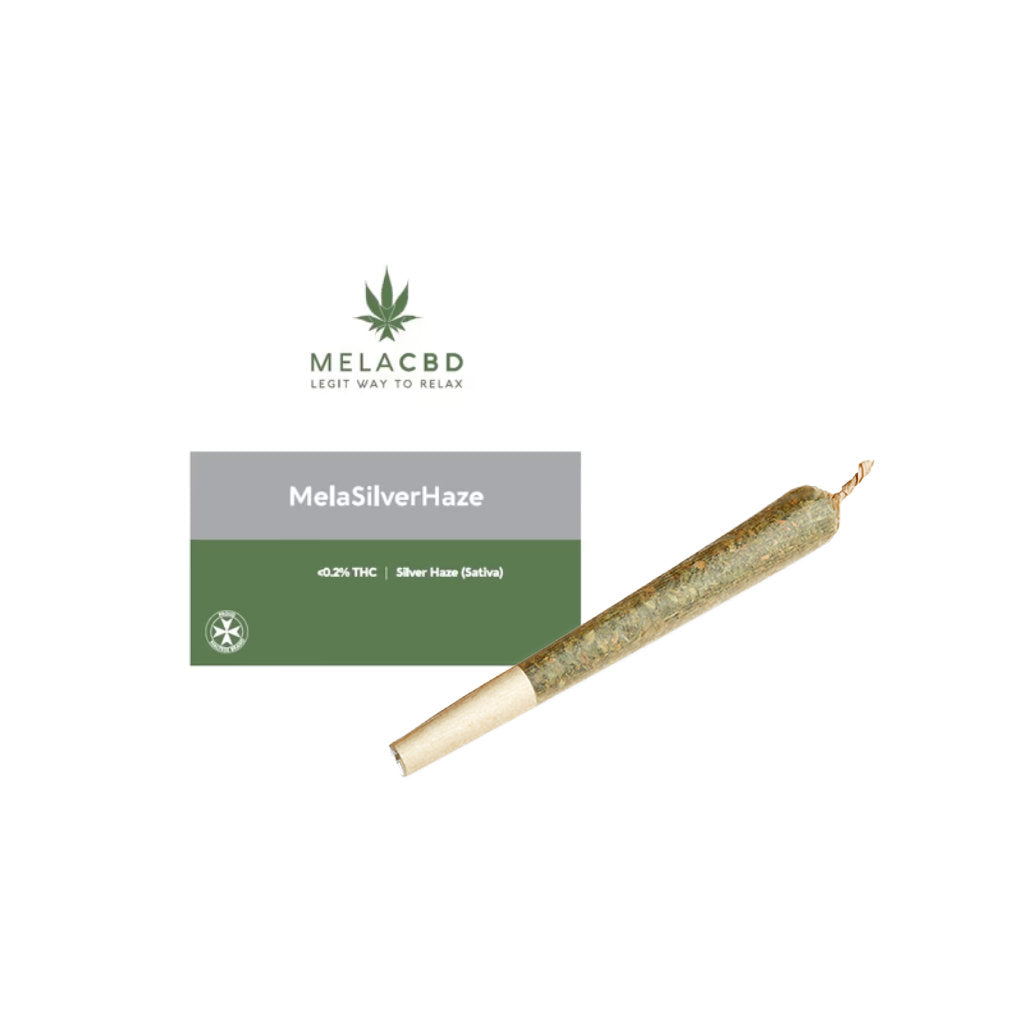 MelaCBD 1g Pre-Rolled - Silver Haze