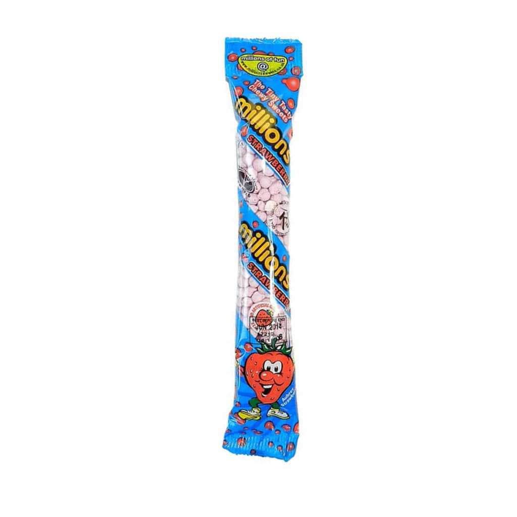 Millions Tubes Strawberry 60g