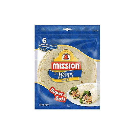 Mission Original Wraps 6 x 25cm 370g