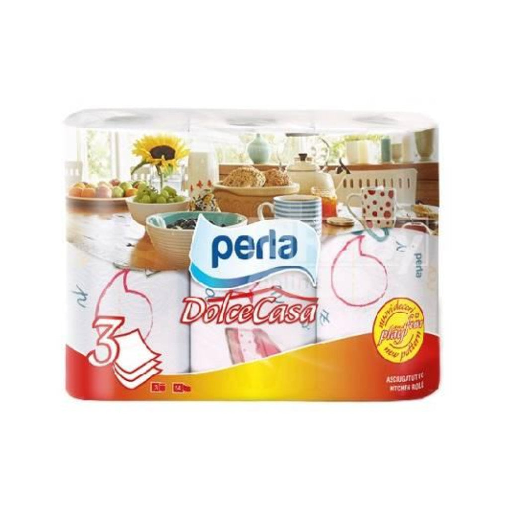 Perla Kitchen Rolls 3 PLY x 3