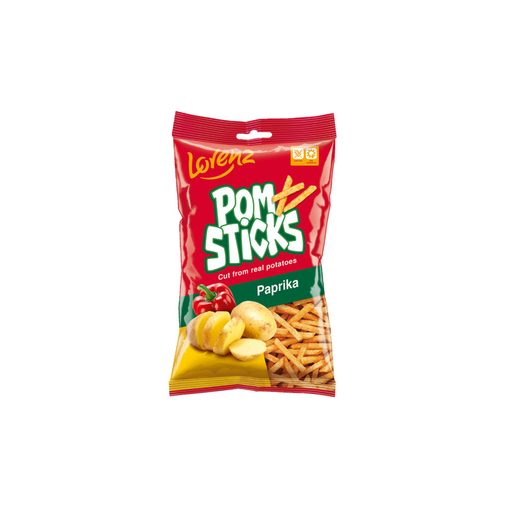 Lorenz Pomsticks Paprika GF 100g