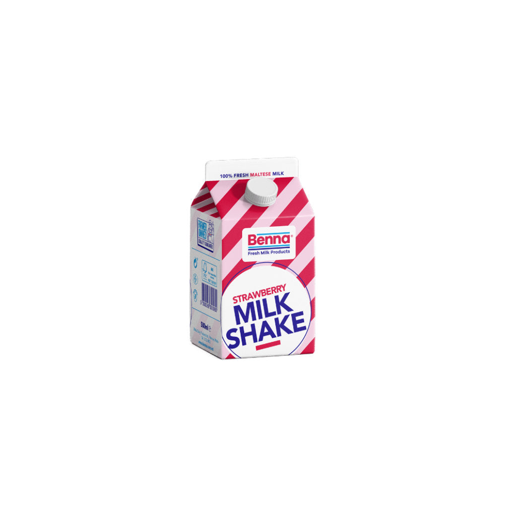 Benna Fresh Strawberry Milkshake 500ml