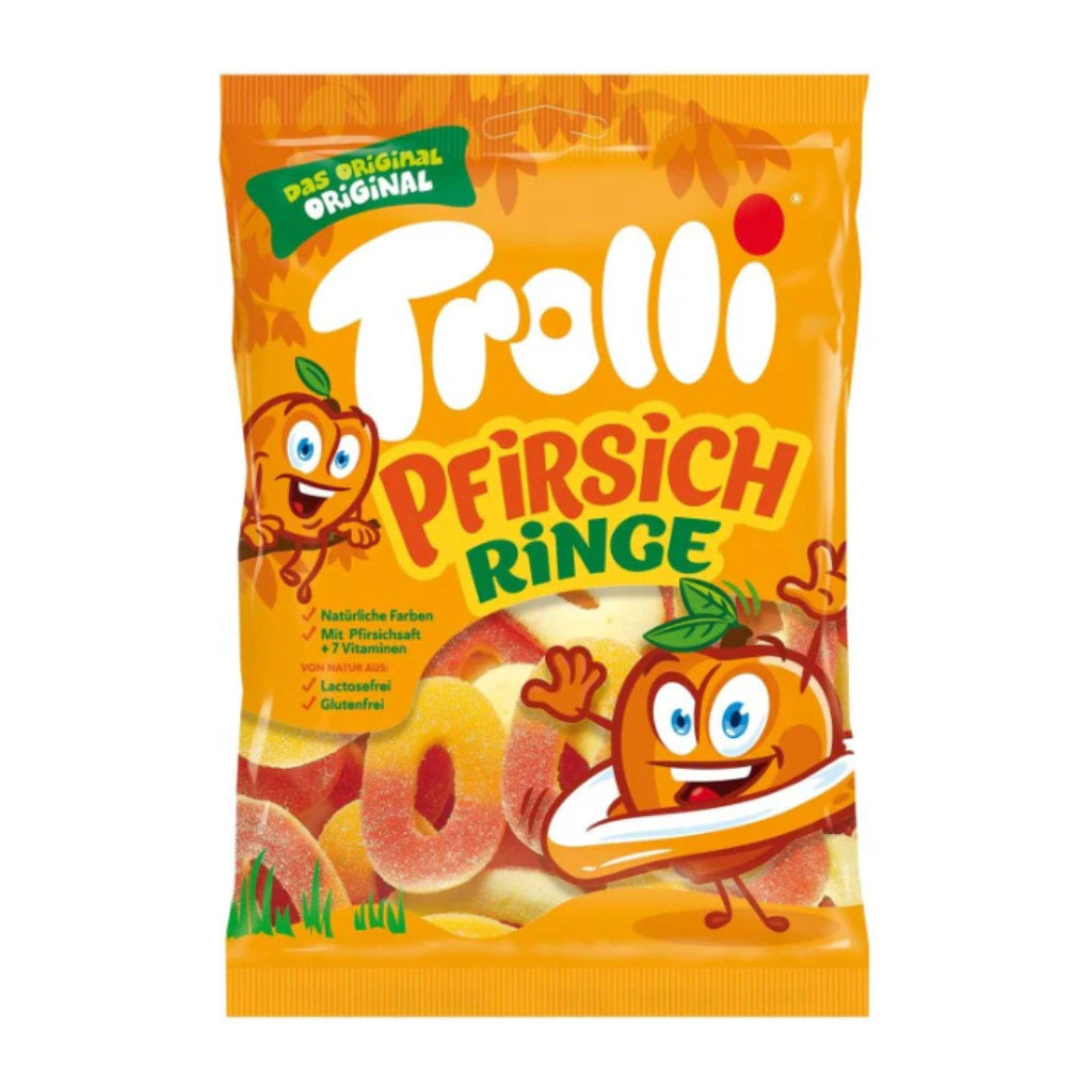 Trolli Peach O Rings 200g