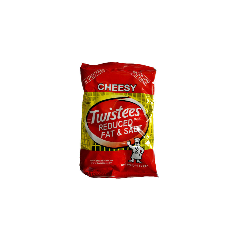 Twistees Cheesy – reduced in Fat & Salt - 50g