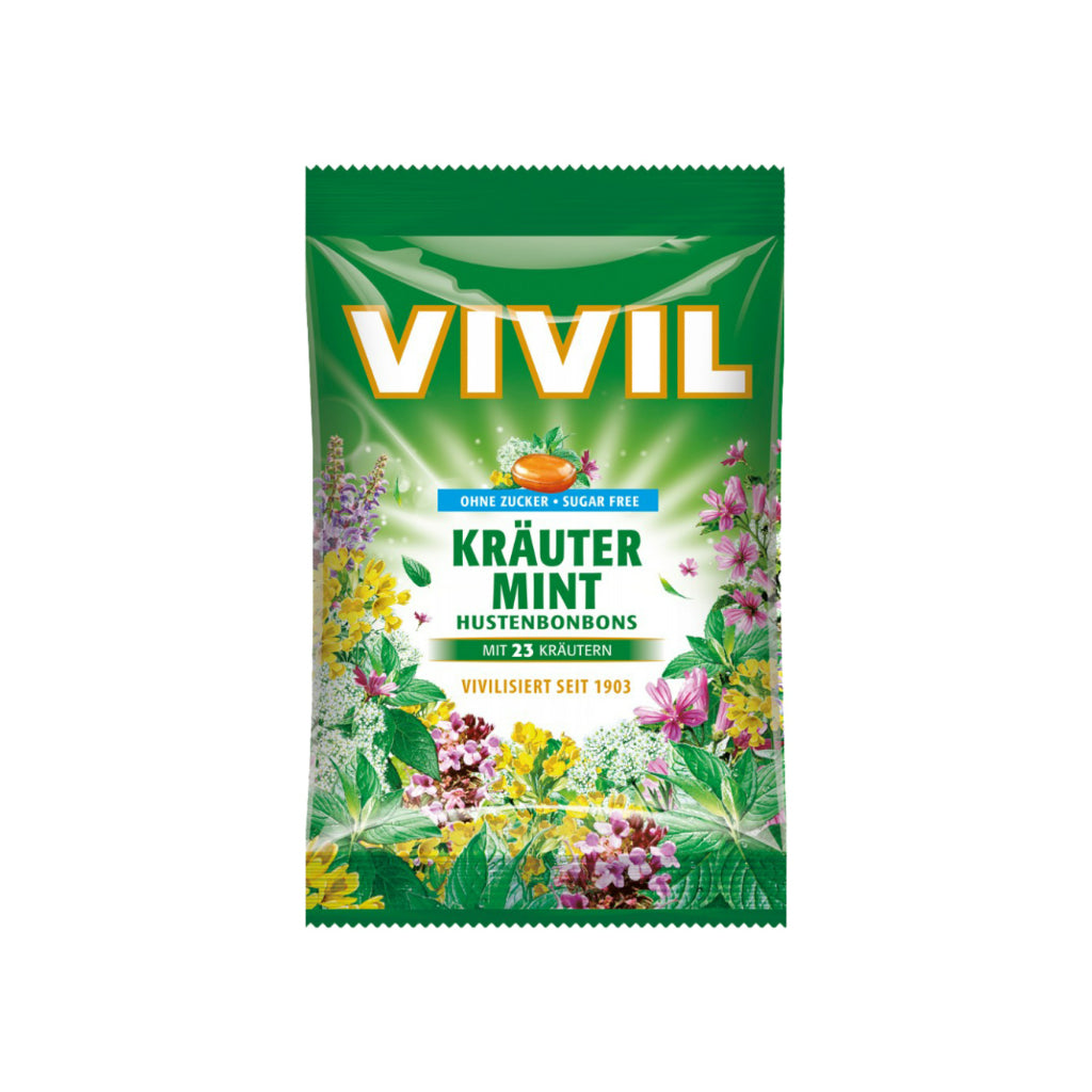 Vivil Cough Drops - Herbs & Mint