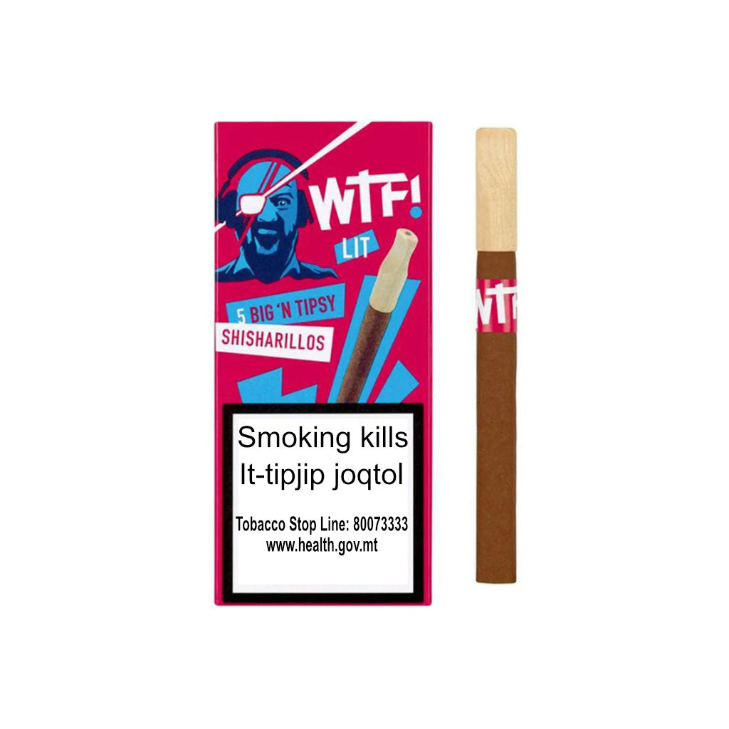 WTF Shisharillos Lit (Red) 5pk