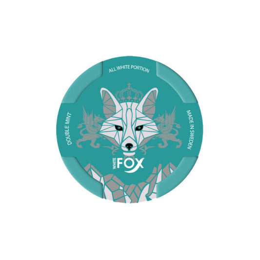 White Fox Double Mint (Light Green) 12mg/Pouch